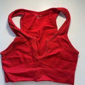 Urban Outfitters Out from Under Red Crop Tank Top M/L